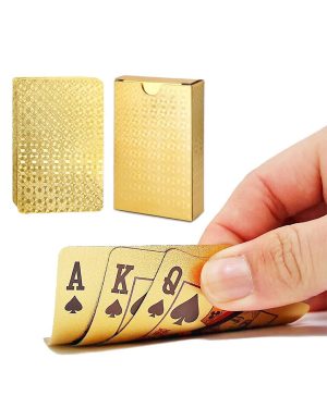 GOLD PLAYING CARDS photo 5
