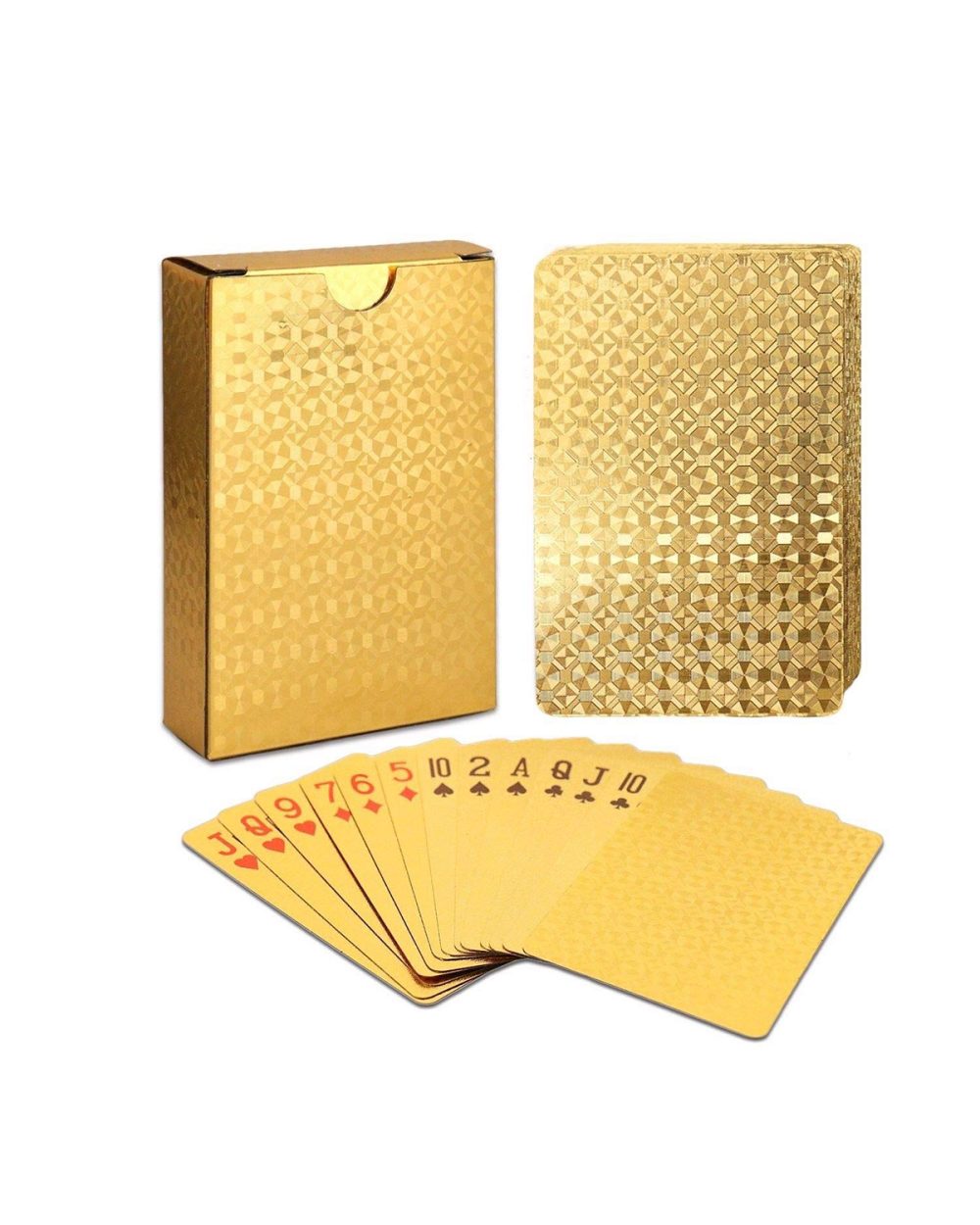 GOLD PLAYING CARDS