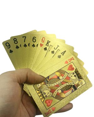 GOLD PLAYING CARDS photo 4