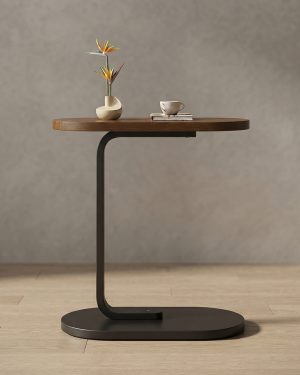 C SHAPED COFFEE TABLE photo 2