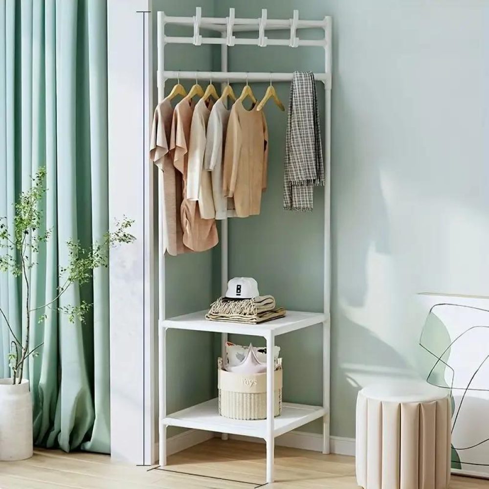 MULTIFUNCTIONAL CORNER COAT RACK
