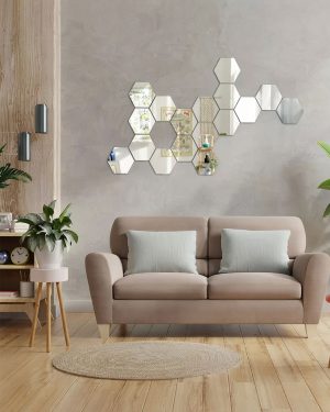 12PCS MIRROR WALL STICKER photo 5