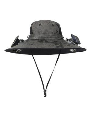 SOLAR FISHING HAT WITH 2 FAN photo 4