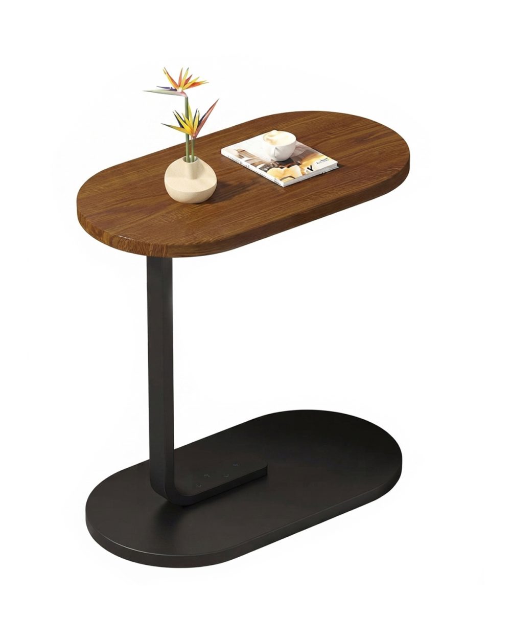 C SHAPED COFFEE TABLE