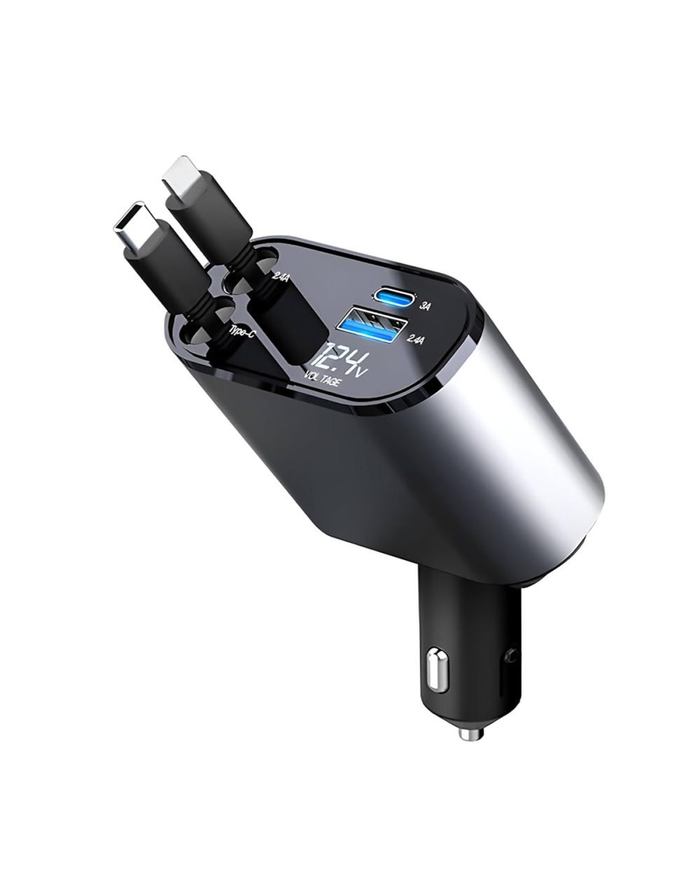 RETRACTABLE CAR CHARGER