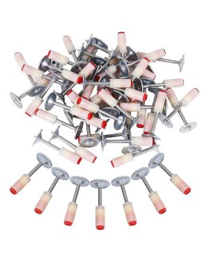 100PCS ROUND STEEL NAILS photo 2