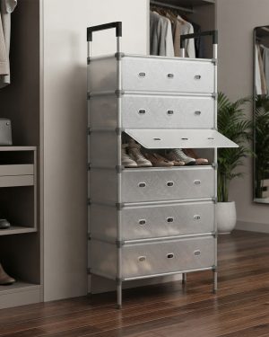 6LAYER DUSTPROOF SHOE RACK photo 5