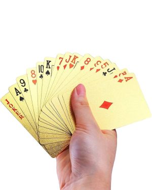 GOLD PLAYING CARDS photo 2