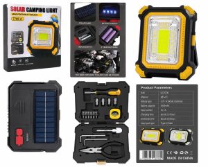 SOLAR CAMPING LIGHT WITH SOLAR LIGHT photo 5