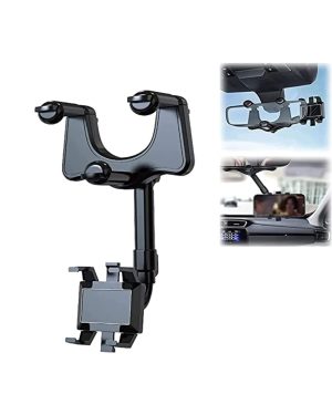MIRROR MOUNT CAR PHONE HOLDER photo 4