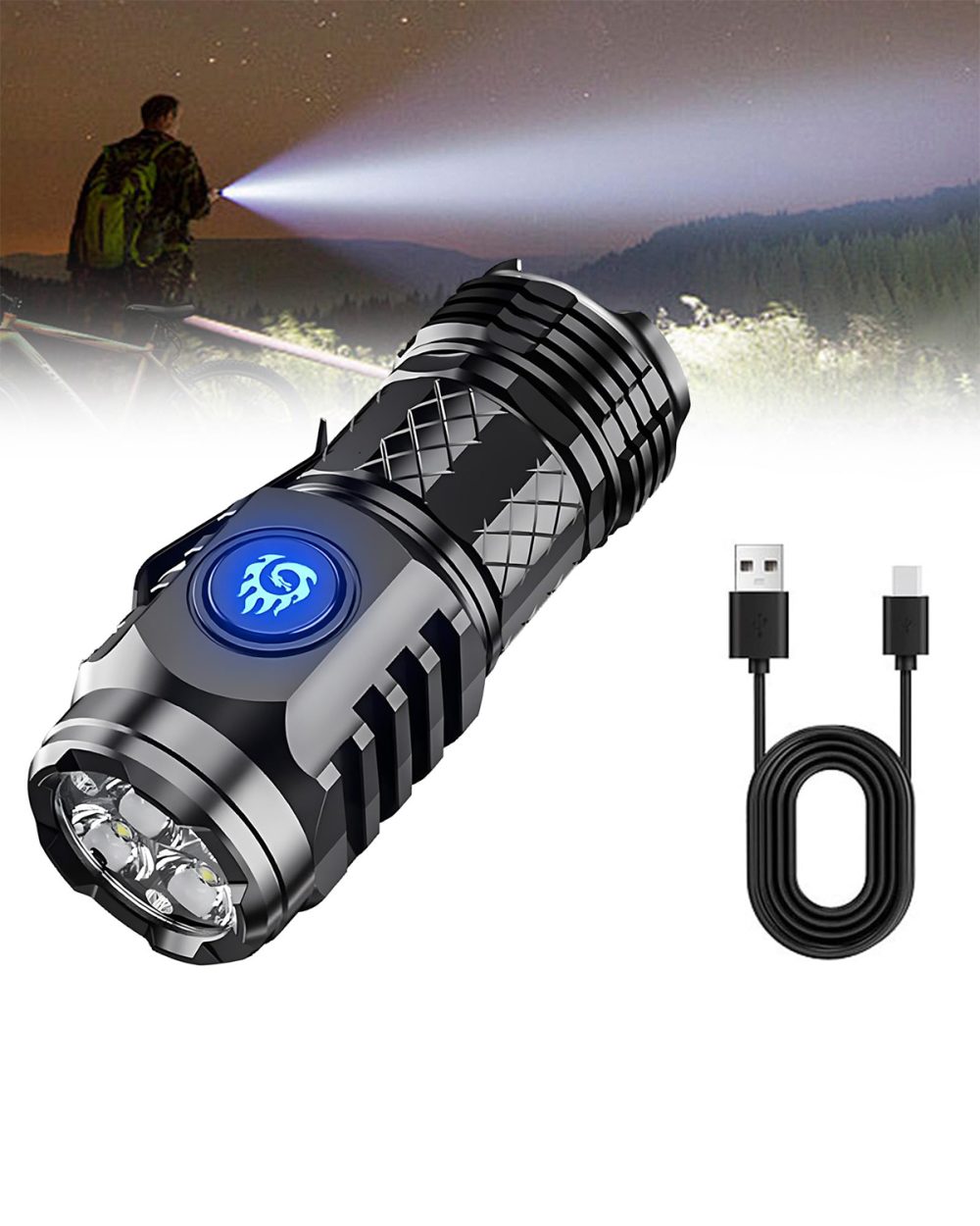 MINI HAND HELD FLASHLIGHT