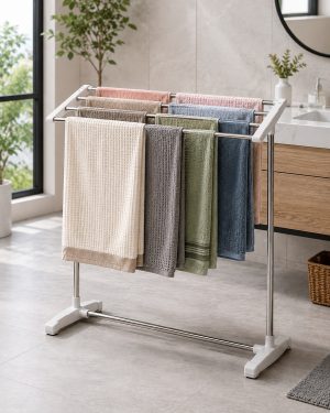 BATHROOM TOWEL RACK photo 3
