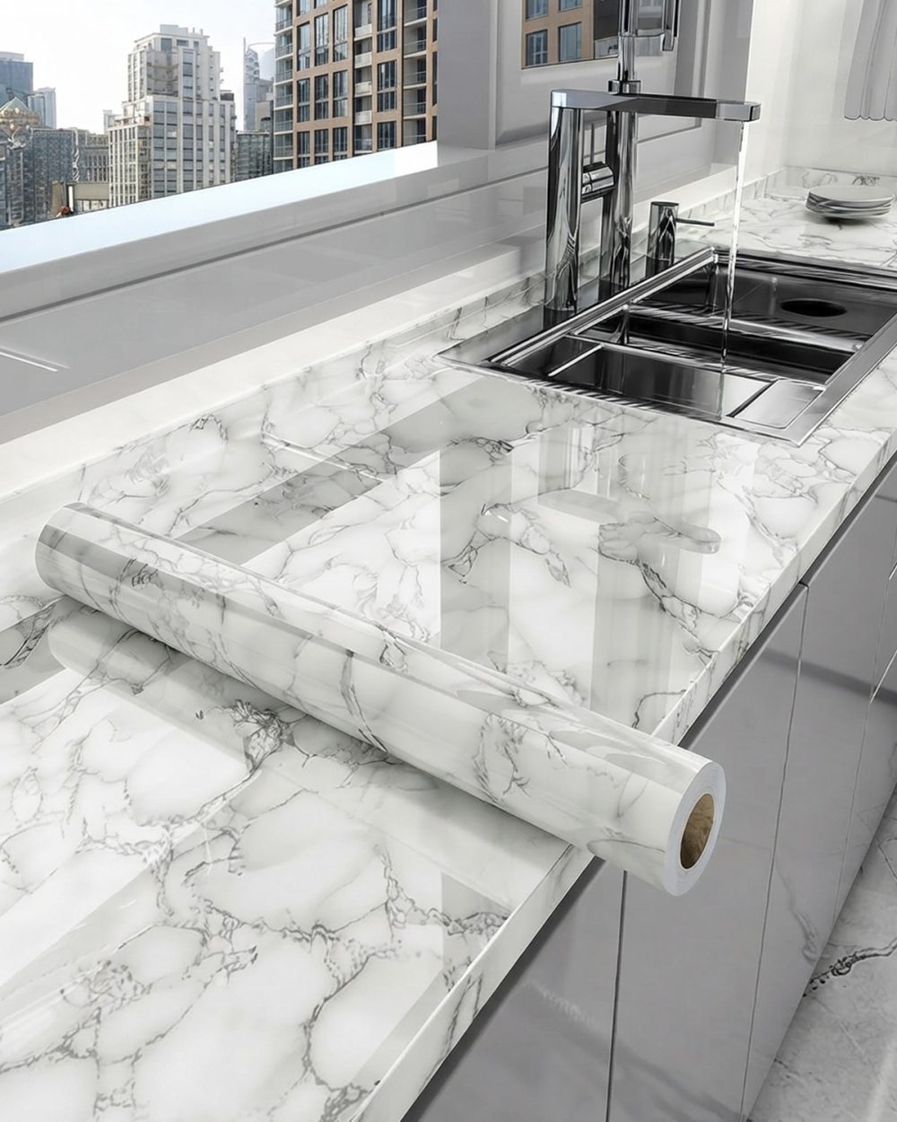 MARBLE WALL STICKER