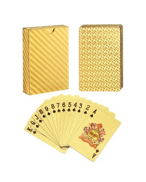 GOLD PLAYING CARDS photo 3