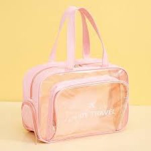 TRANSPARENT COSMETIC TRAVEL BAG photo 1