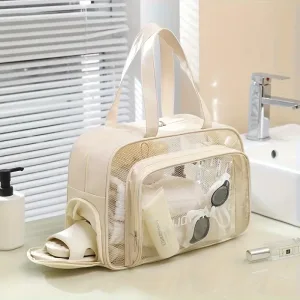 TRANSPARENT COSMETIC TRAVEL BAG photo 5