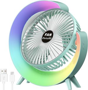 DESKTOP FAN WITH NIGHT LIGHT photo 5