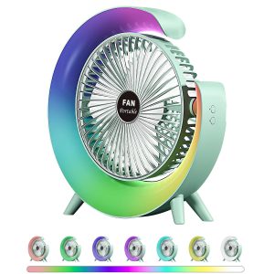 DESKTOP FAN WITH NIGHT LIGHT photo 3