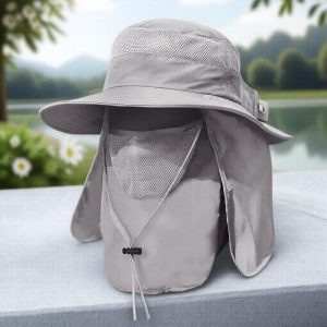 HAT WITH FACE COVER photo 2