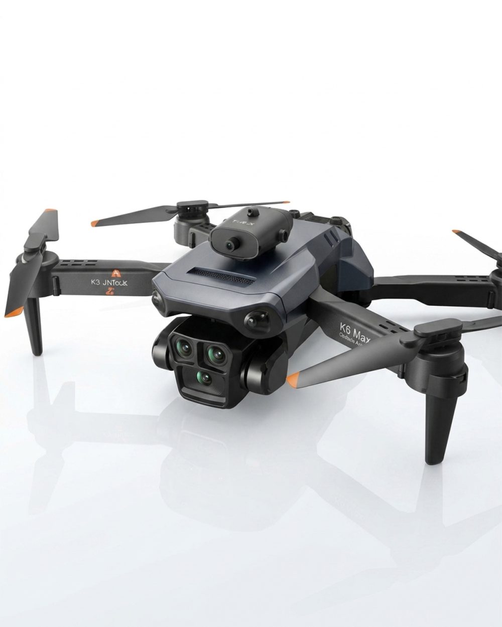 K6 MAX Drone 4K With Three ESC Cameras Easy Fly Obstacle Avoidance RC Helicopter Optical Flow Hovering Toy Dron