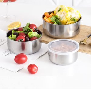 5PCS STAINLESS STEEL FRESH BOX photo 3