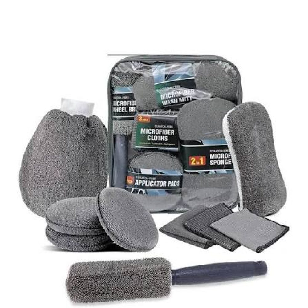 CAR WASH CLEANING 9 - PIECE SET