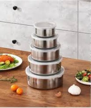 5PCS STAINLESS STEEL FRESH BOX photo 1