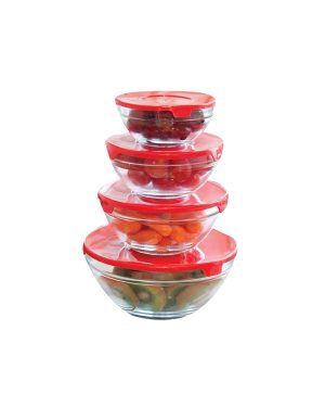 5 PCS GLASS BOWL SET V1 photo 3
