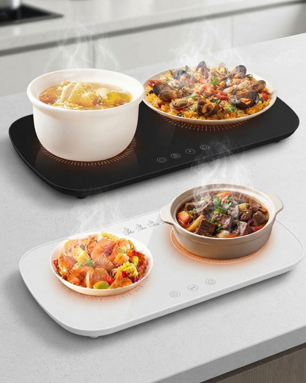 FAST HEATING FOOD WARMER TRAY