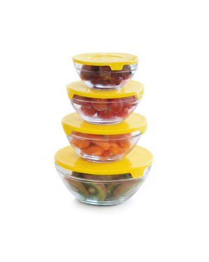 5 PCS GLASS BOWL SET V1 photo 2