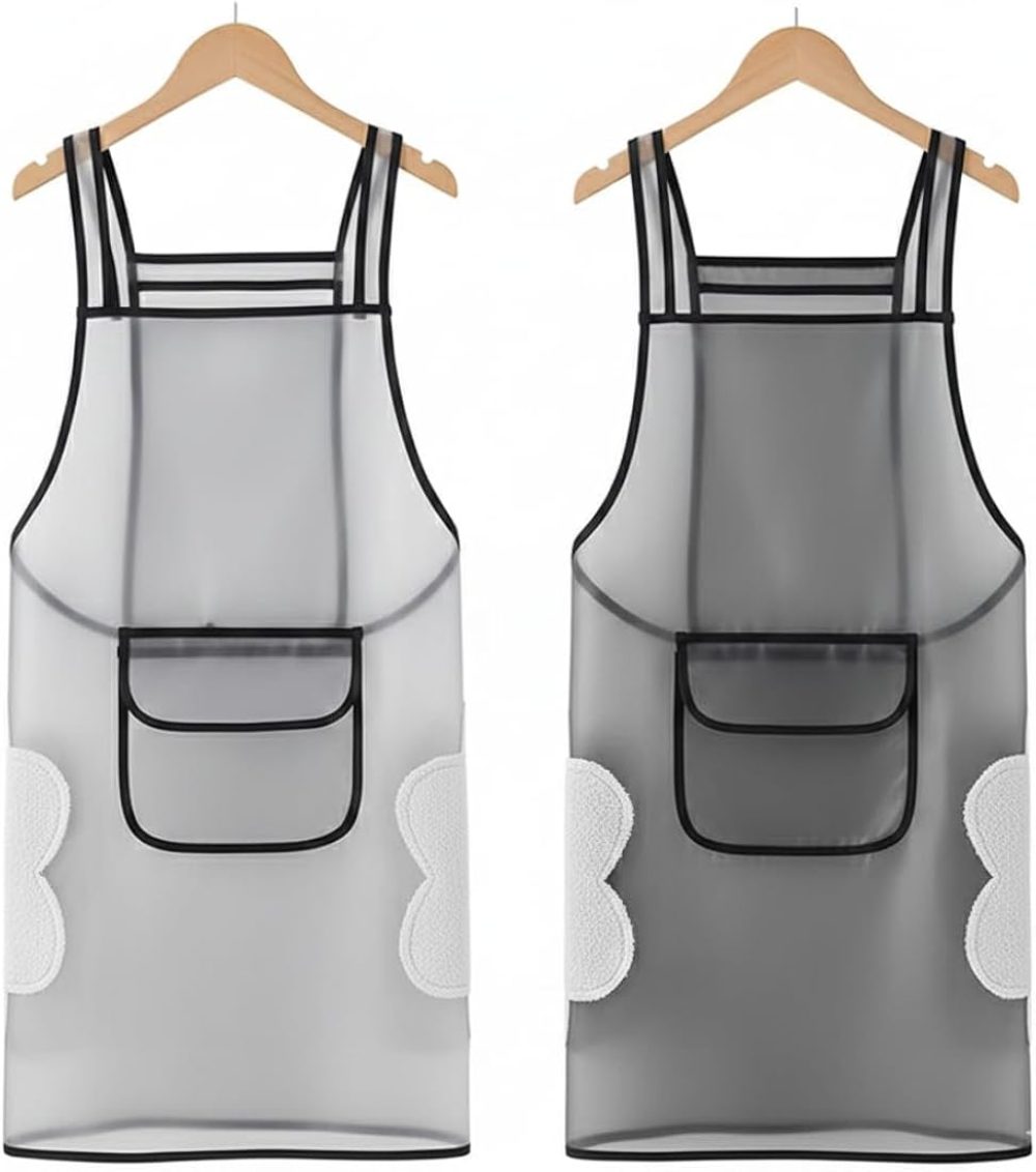 TRANSPARENT KITCHEN APRON