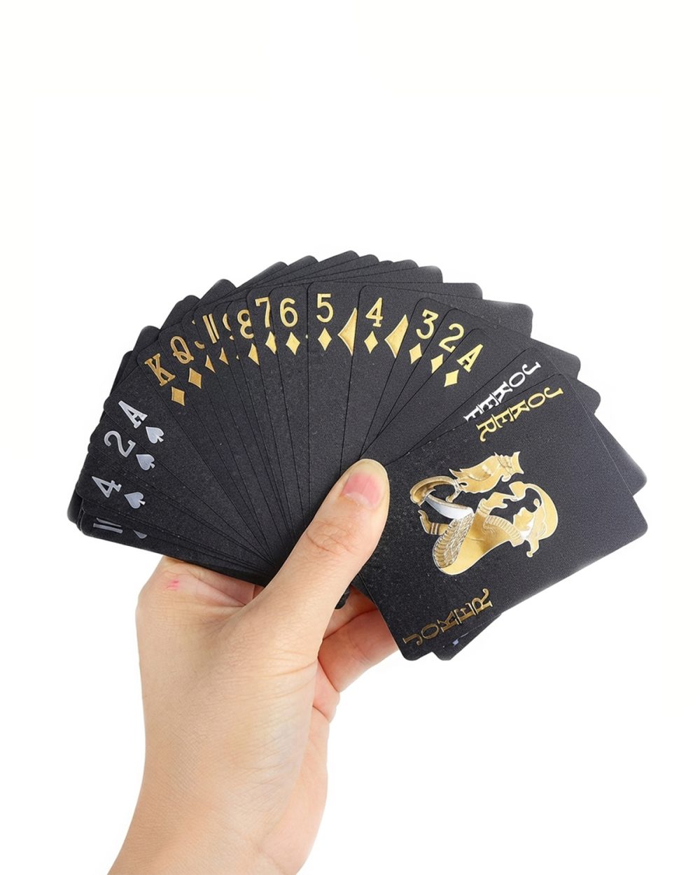 BLACK PLAYING CARDS