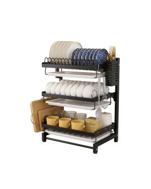 3TIER WALL MOUNTED DISH RACK photo 2