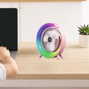 DESKTOP FAN WITH NIGHT LIGHT photo 2
