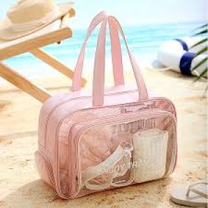 TRANSPARENT COSMETIC TRAVEL BAG photo 3