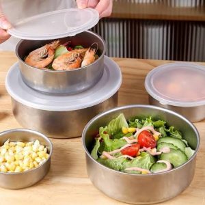 5PCS STAINLESS STEEL FRESH BOX photo 4