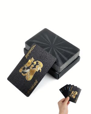 BLACK PLAYING CARDS photo 2