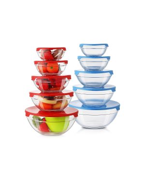 5 PCS GLASS BOWL SET V1 photo 4